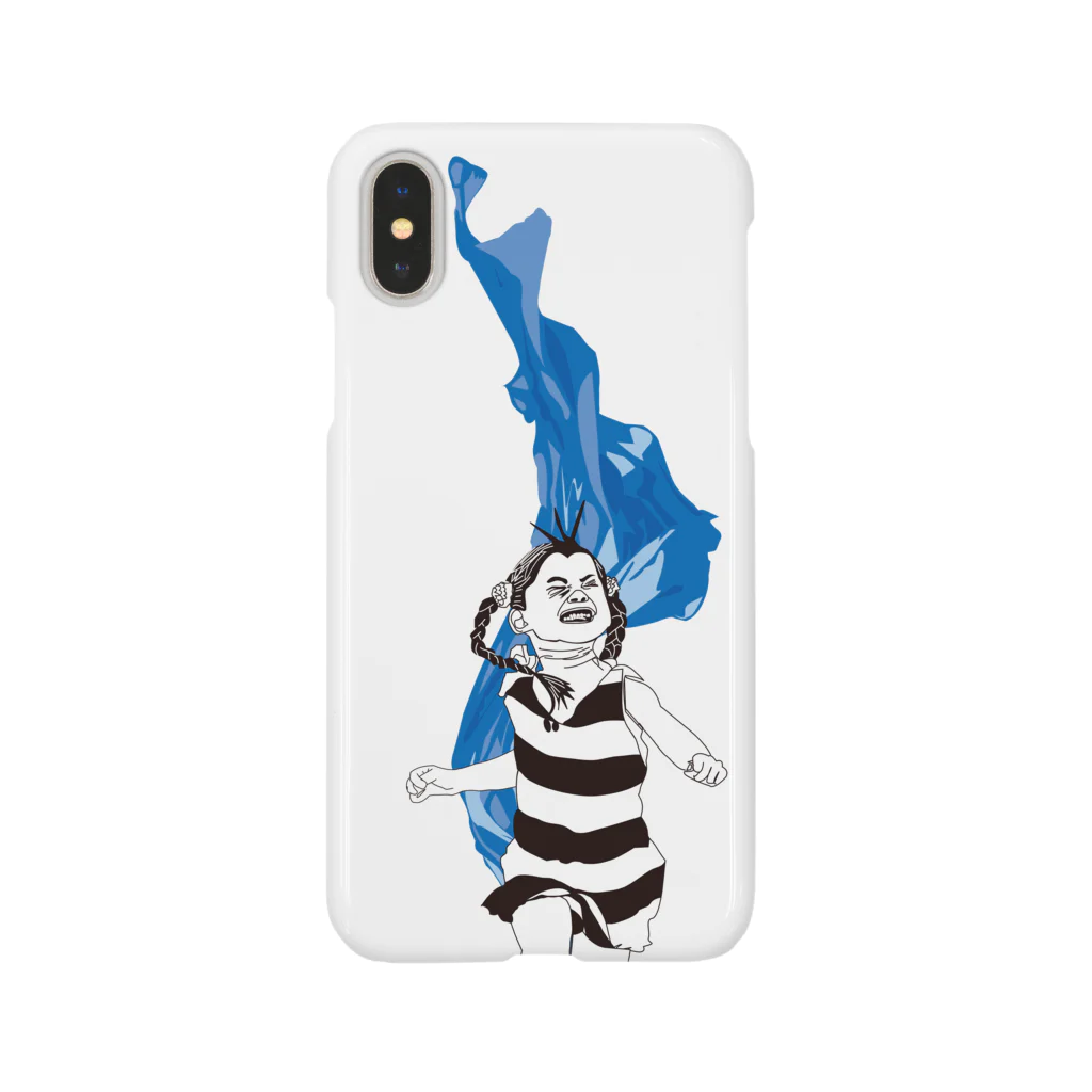 Drecome_Designのrun girl run Smartphone Case