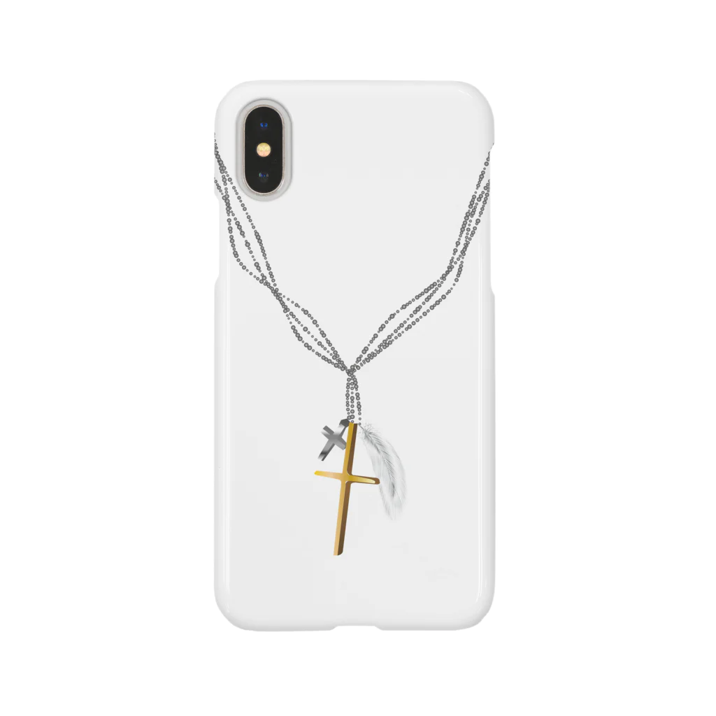 Drecome_DesignのCross Necklace Smartphone Case