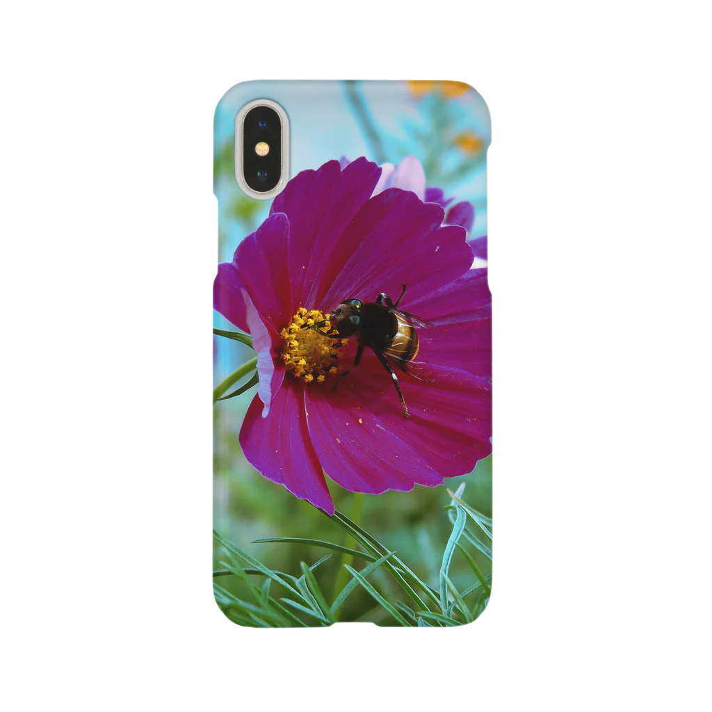 iPhoneケース専門店の蜂と花 Smartphone Case