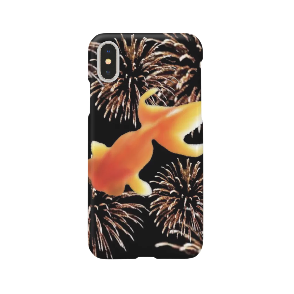 free expressionの金魚花火 スマホケース