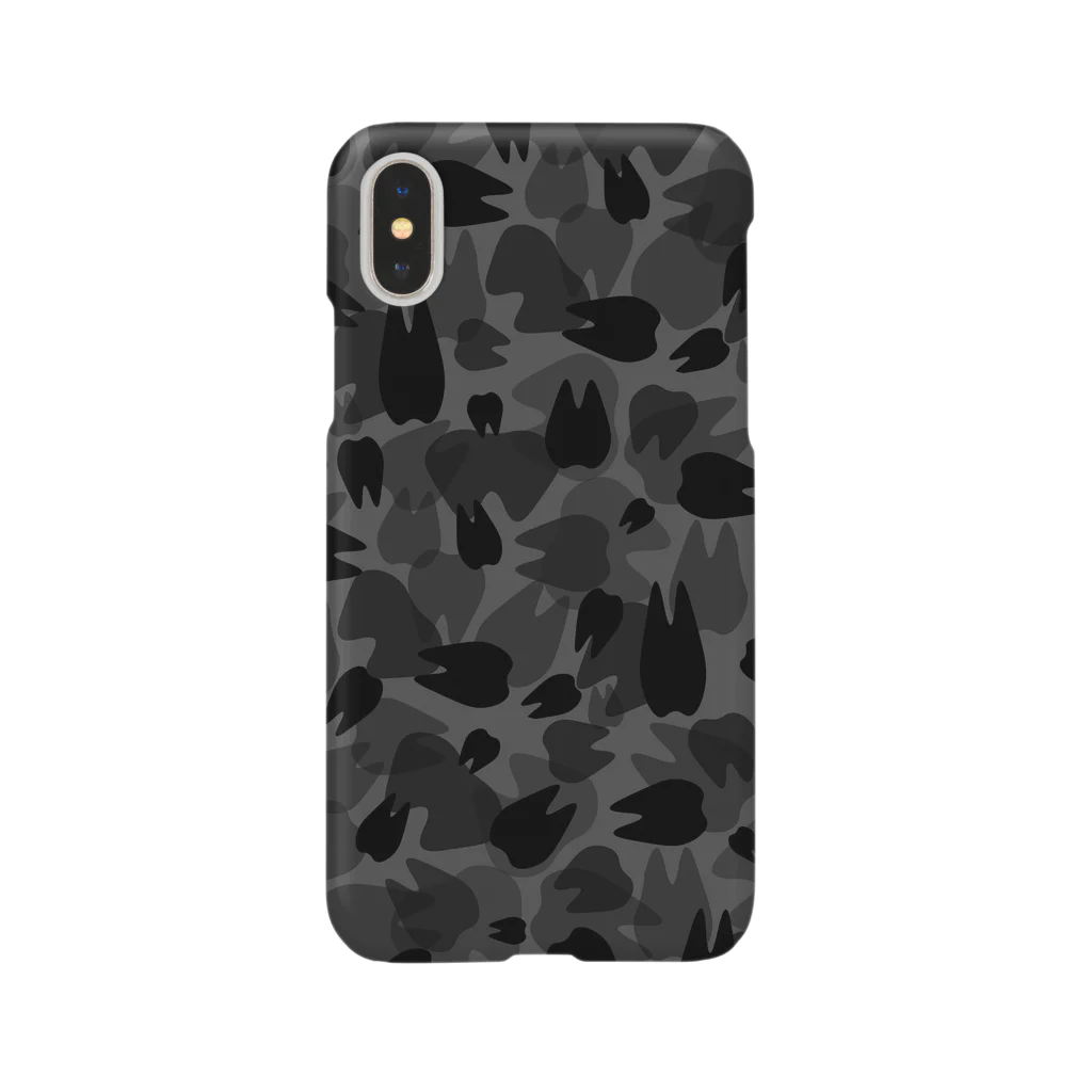 KAAK studioのTooth camo/Jet-Black Smartphone Case