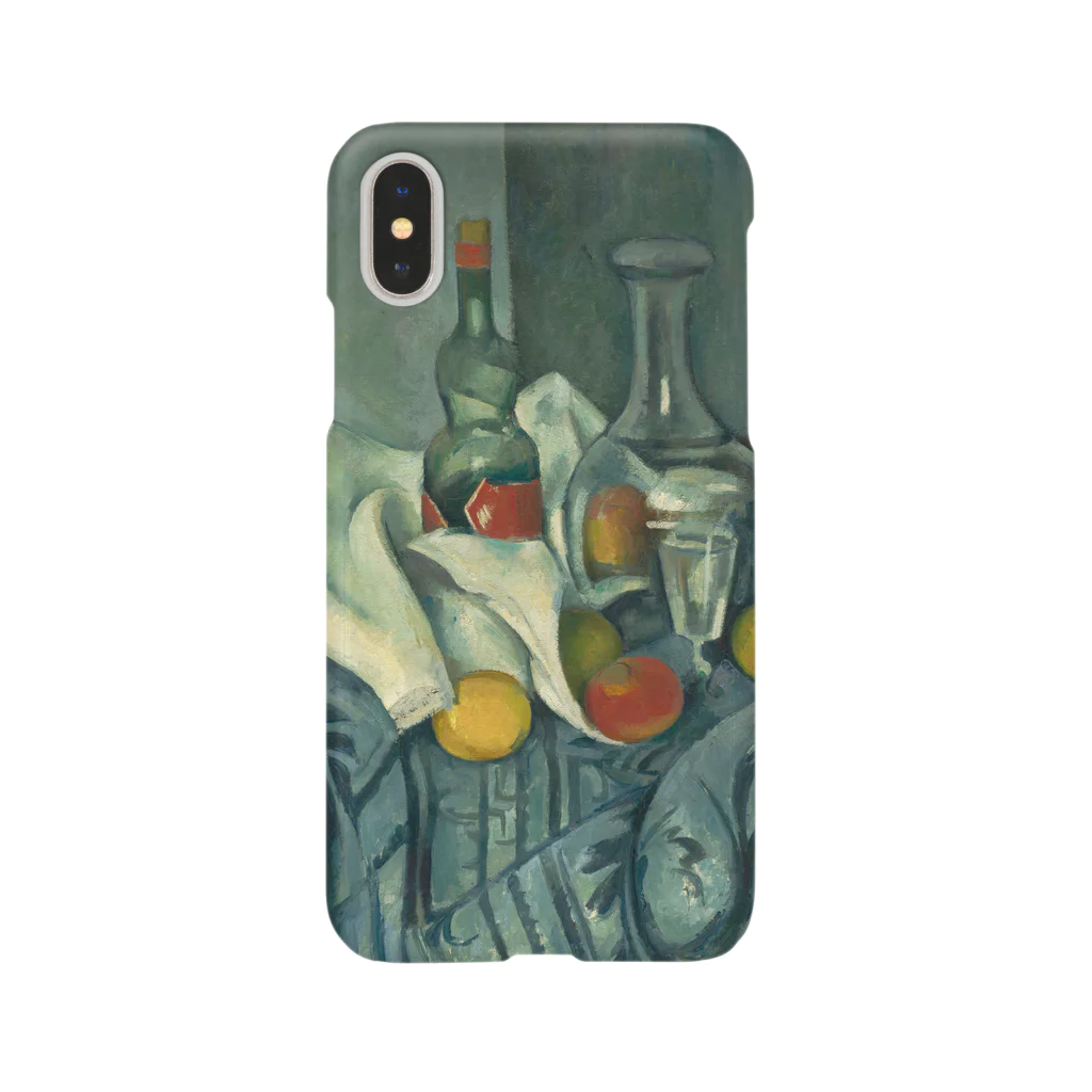 SONOTENI-ARTの017-004　ポール・セザンヌ　『ペパーミントボトル』　スマホケース　表側面印刷　iPhone XS/X専用デザイン　SC6 iPhone Smartphone Case
