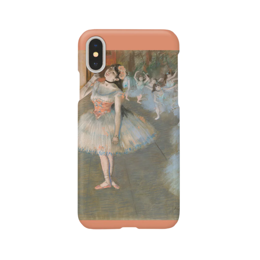 SONOTENI-ARTの007-002　エドガー・ドガ　『踊りの花形1897-81』　スマホケース　表側面印刷　iPhone XS/X専用デザイン　SC6 スマホケース