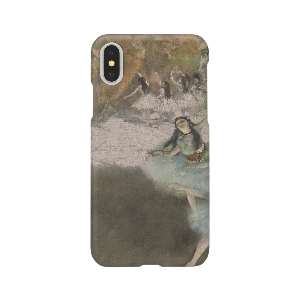 SONOTENI-ARTの007-008　エドガー・ドガ　『On the Stage』　スマホケース　表側面印刷　iPhone XS/X専用デザイン　SC6 iPhone Smartphone Case