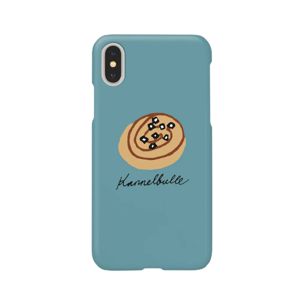 HÖGBRONのkanelbulle 青 Smartphone Case