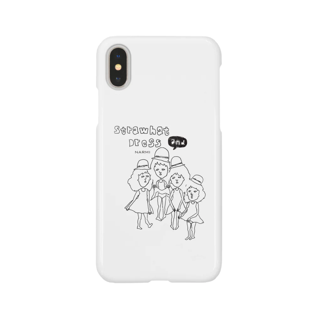 脱力本舗。の麦わら帽子とワンピース Smartphone Case