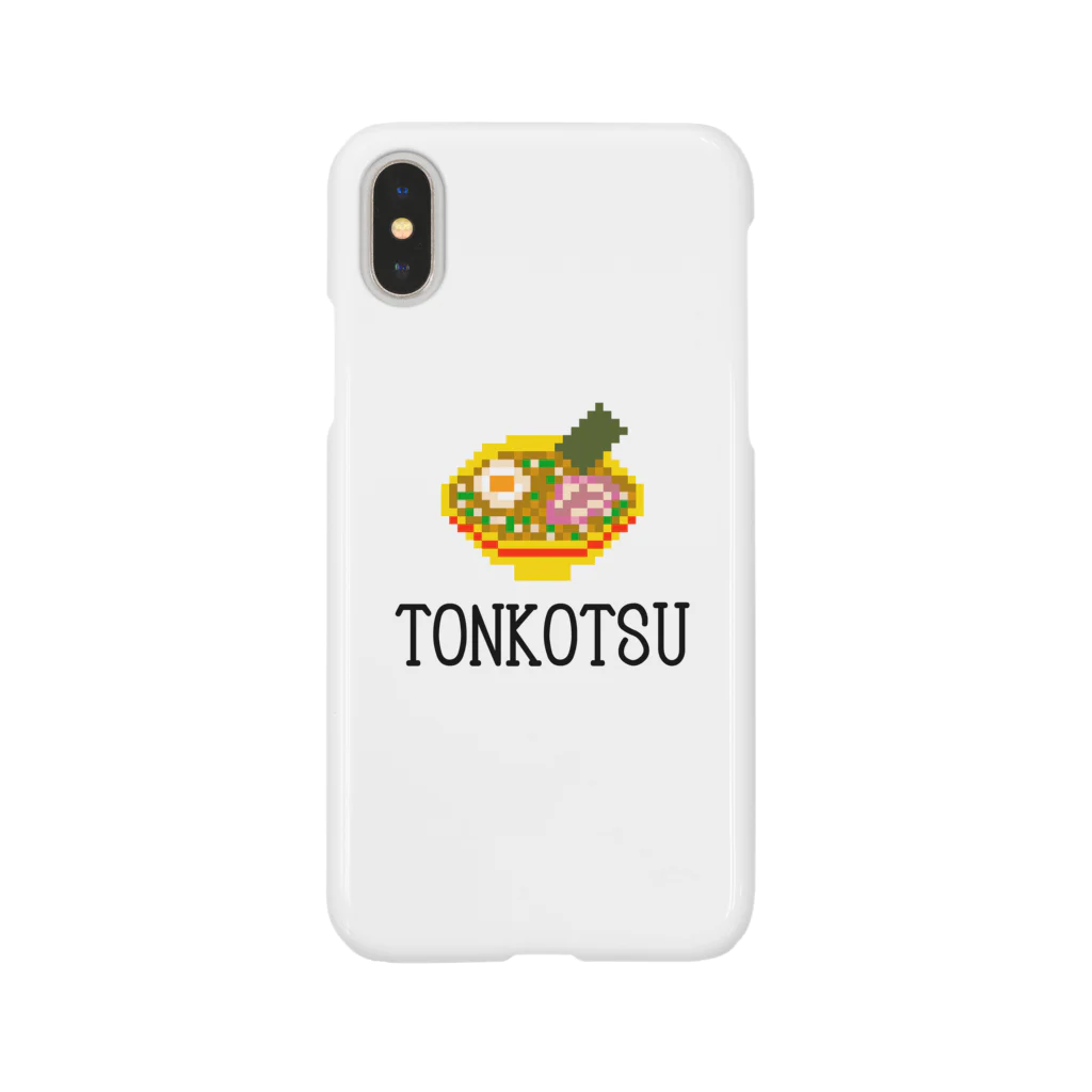 ピクセルアート ChibitのTONKOTSUラーメン×ピクセルアート Smartphone Case