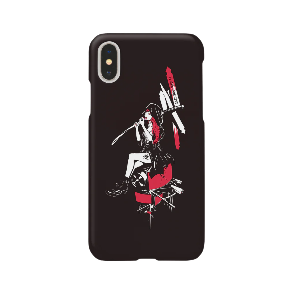 JUICY BONESのMODERN REAPER スマホケース