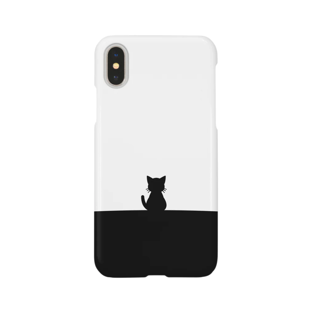 chi-bitのまえもうしろもねこ（長い尻尾） Smartphone Case