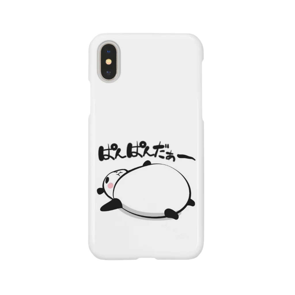 ぱんパンダの寝床のおなかぱんパンダ Smartphone Case