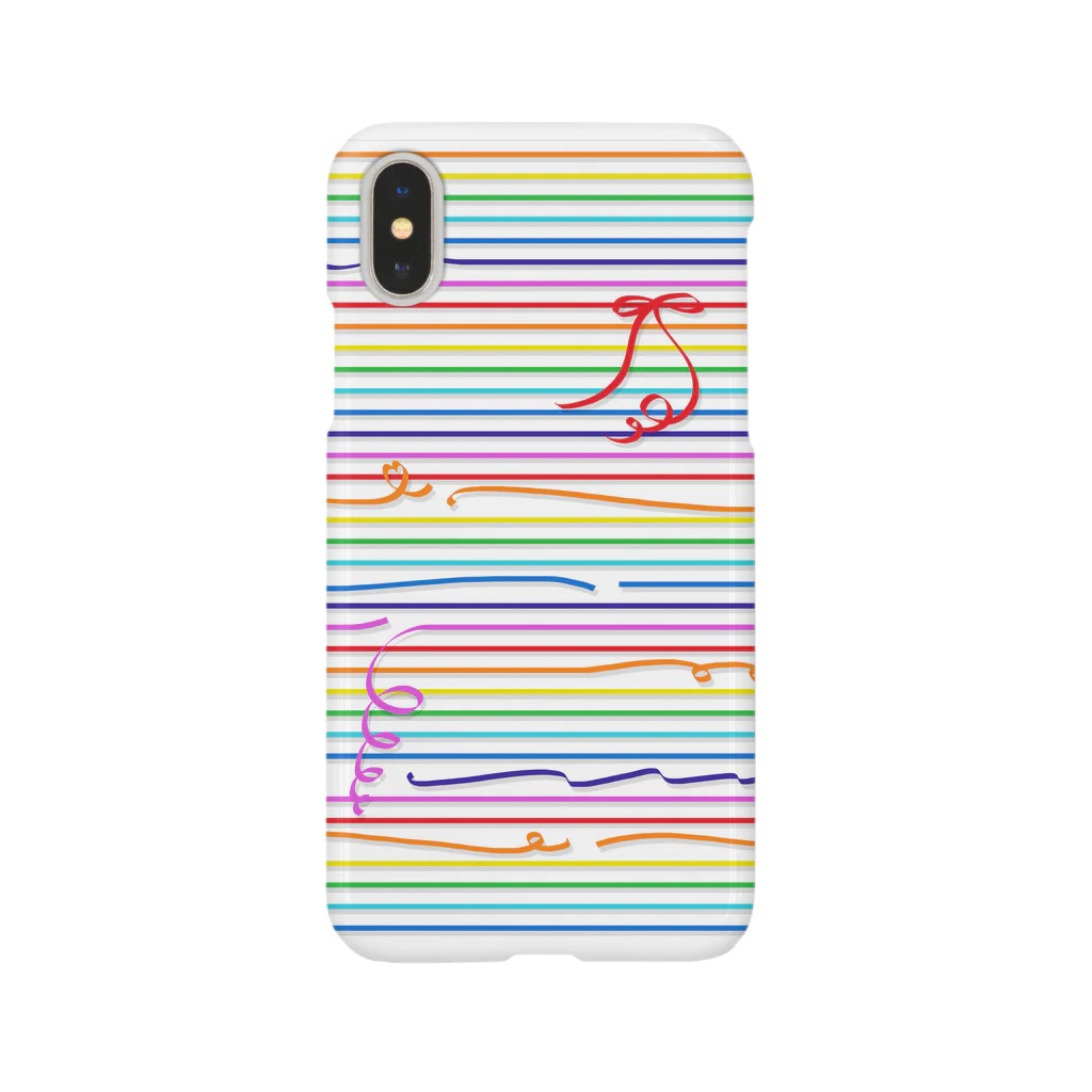 dizzyのレインボーなストライプ Smartphone Case