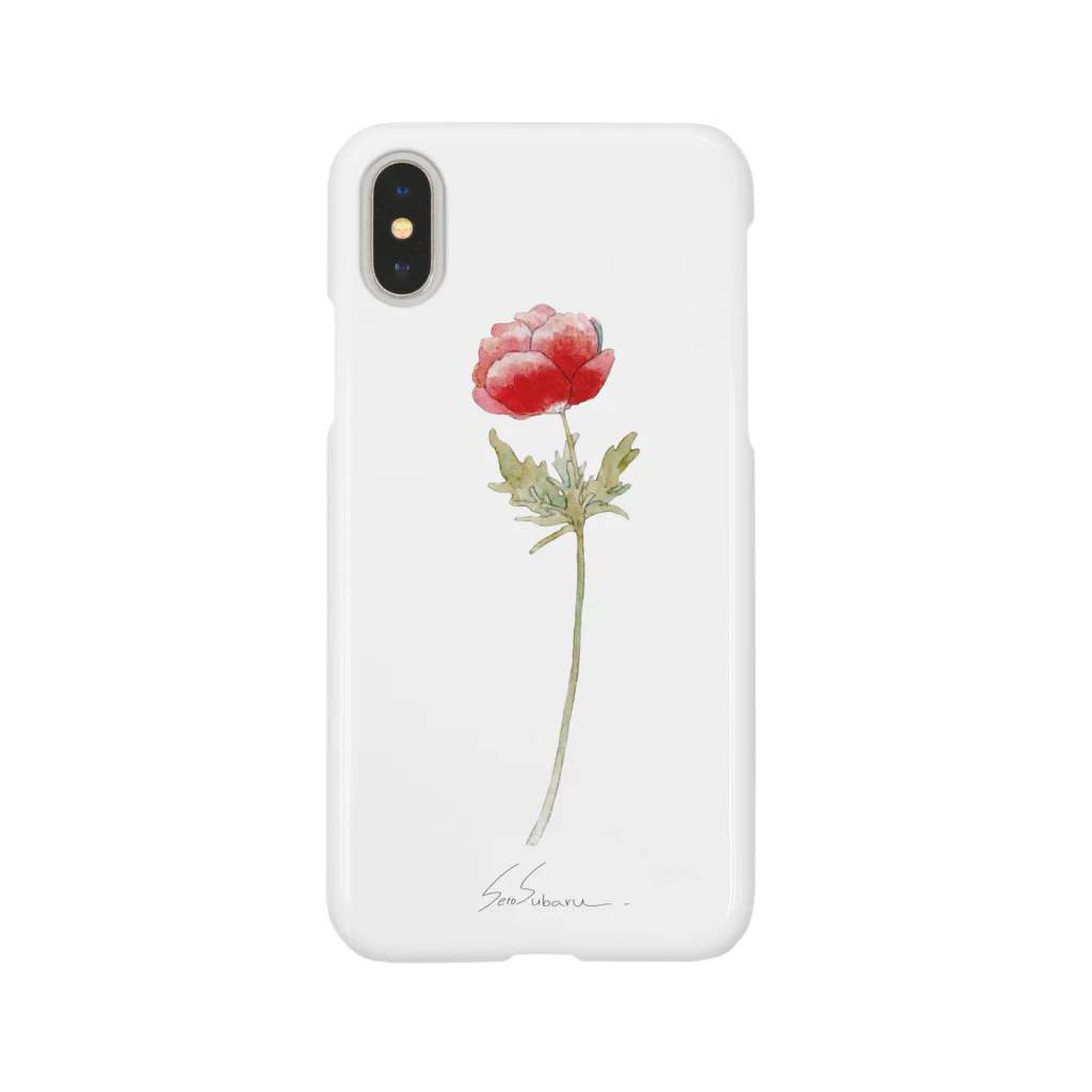 瀬戸すばるのanemone iPhone X Smartphone Case