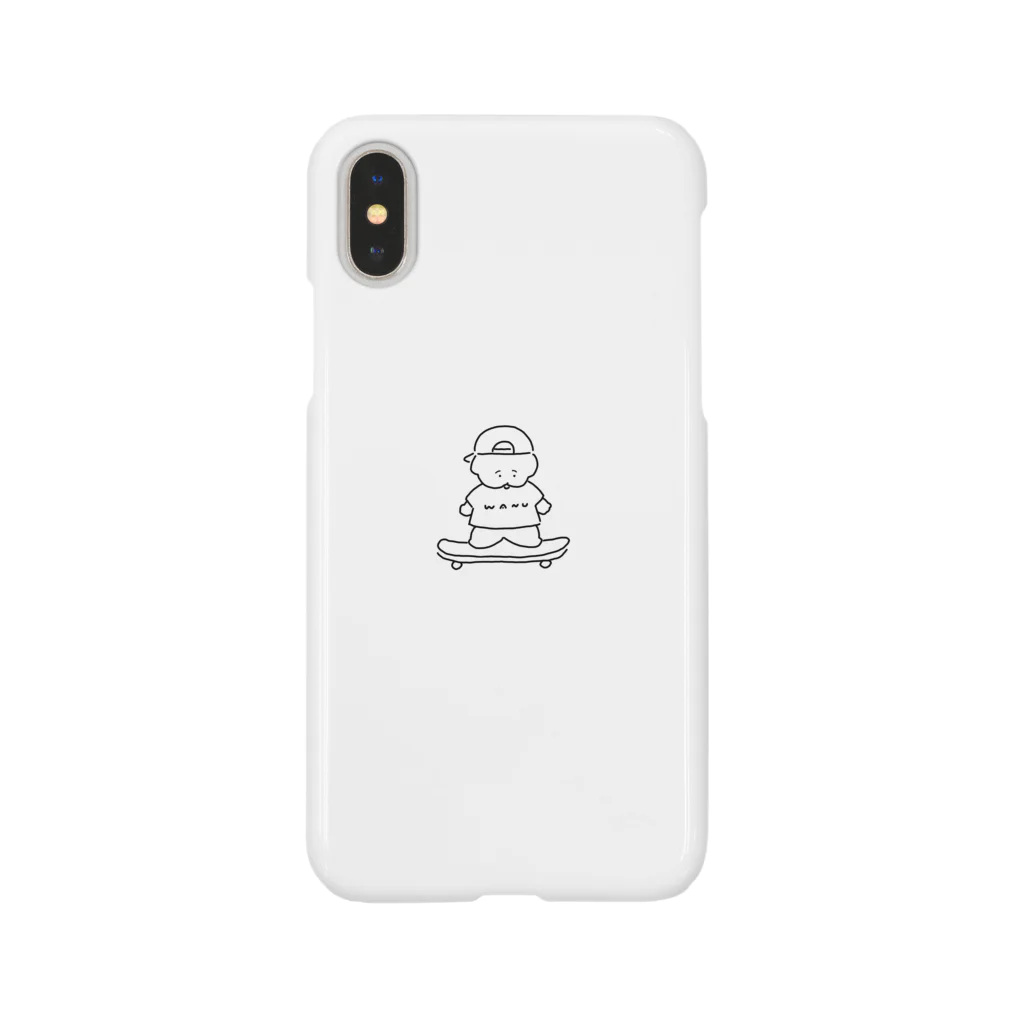 ワヌ山のスケーターワヌ山 Smartphone Case