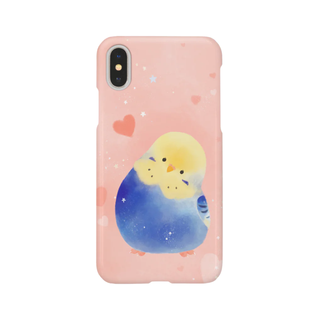 継続支援プラスタのセキセイインコ Smartphone Case