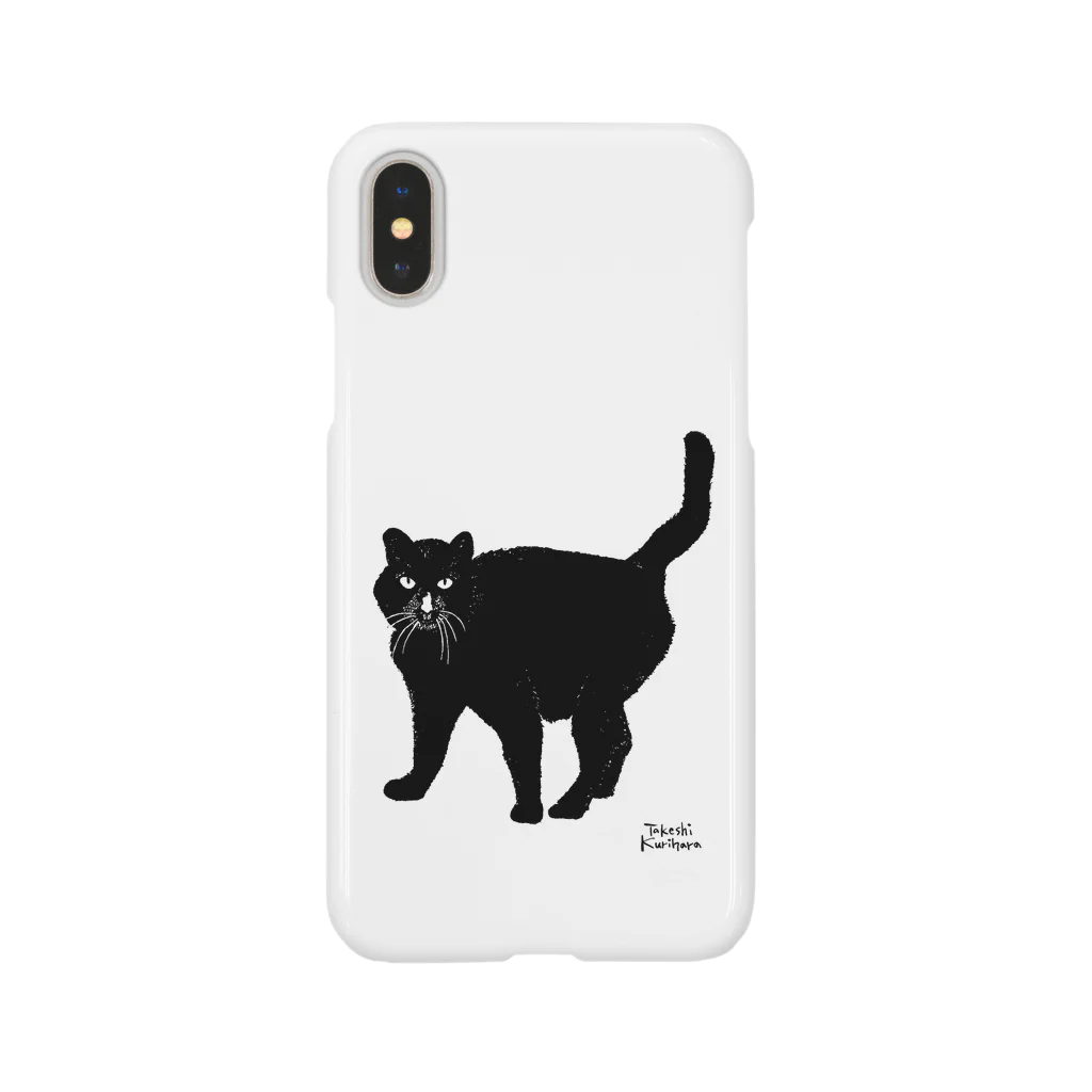 TakeshiKuriharaArtの黒猫 / Black Cat  Smartphone Case