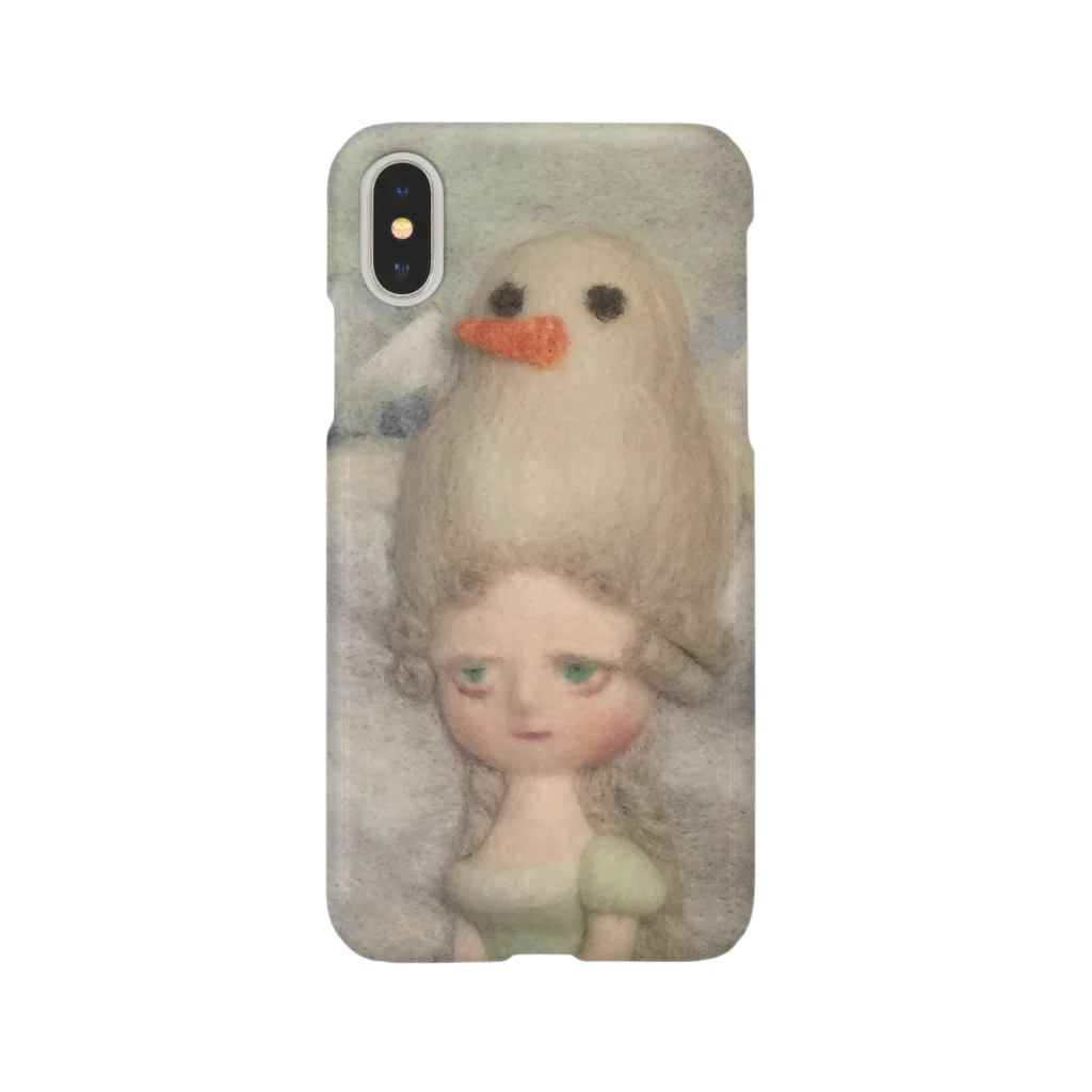 くり屋の雪だるまの貴婦人 Smartphone Case