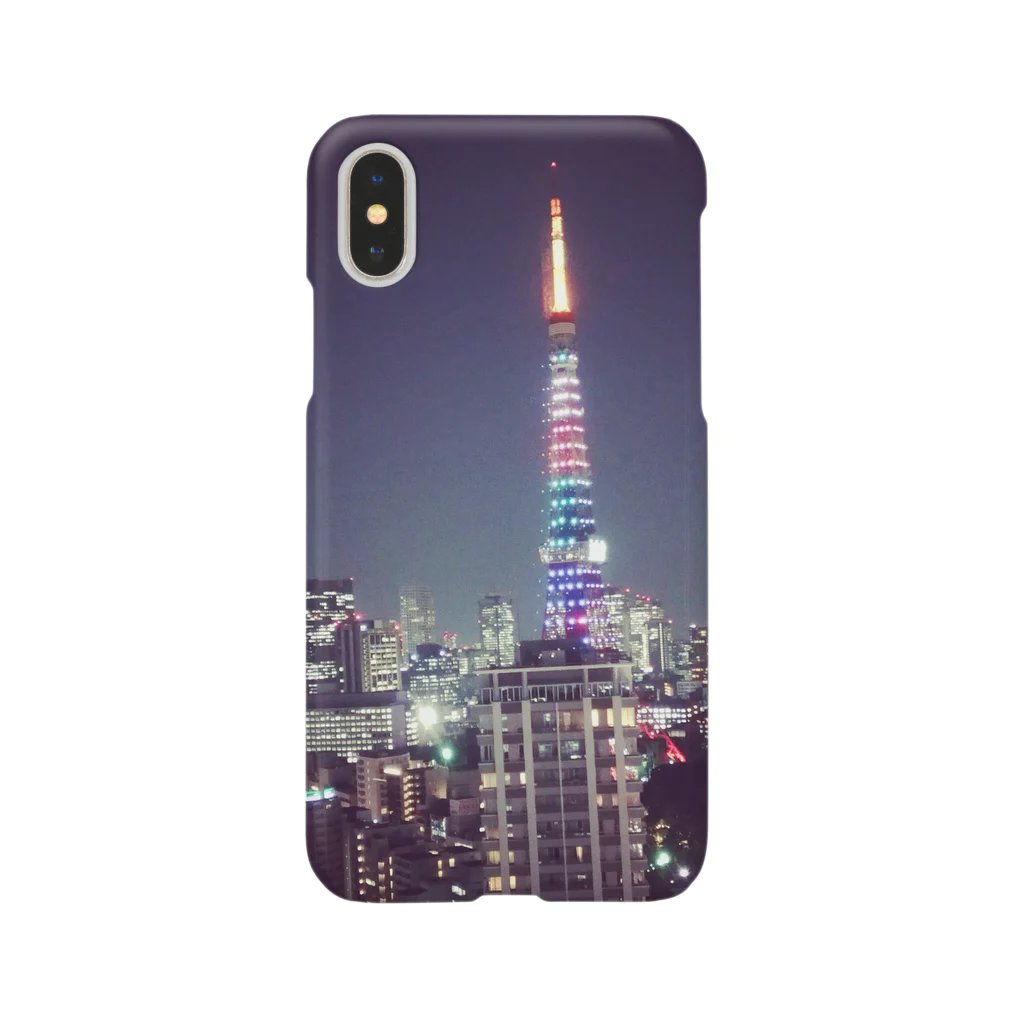 kuroz10のある日の夜景🗼 スマホケース