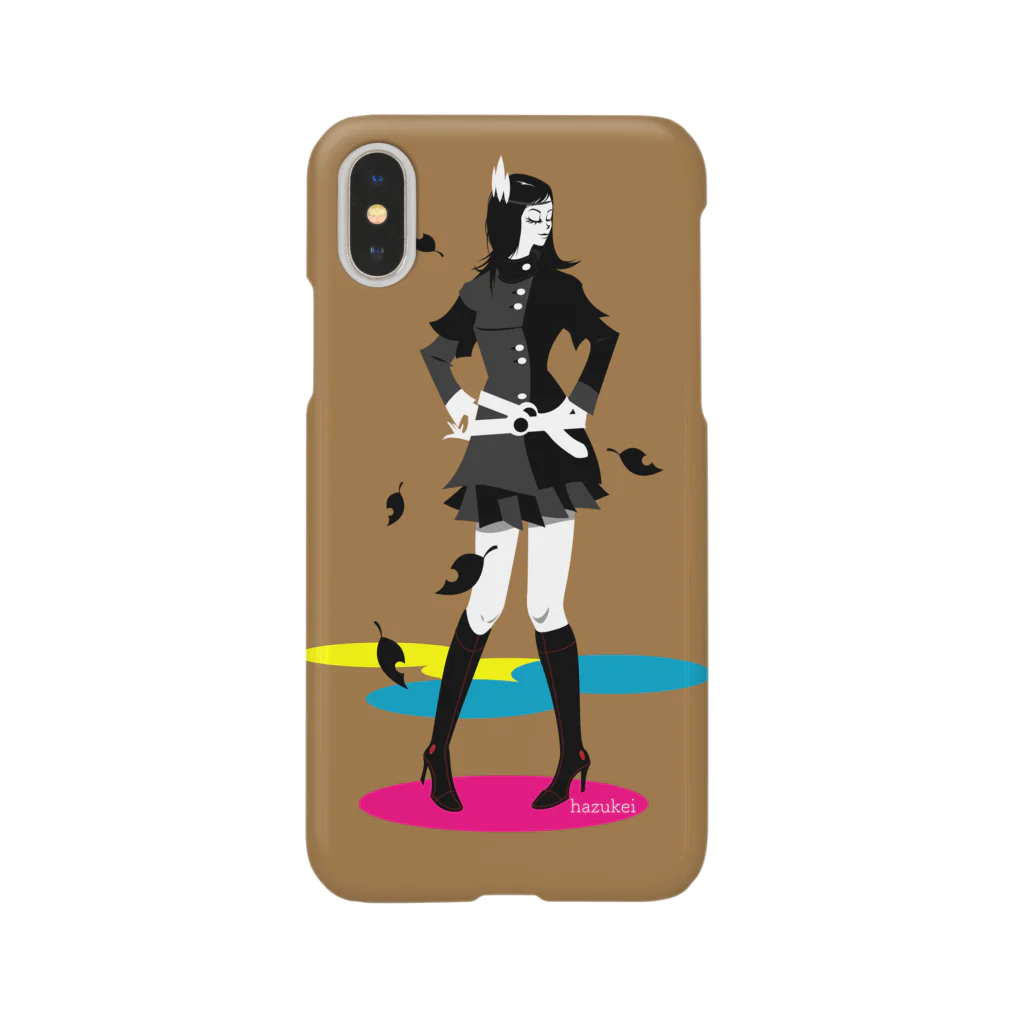 ハヅケイのオミセ。の「オータムガール。」 Smartphone Case