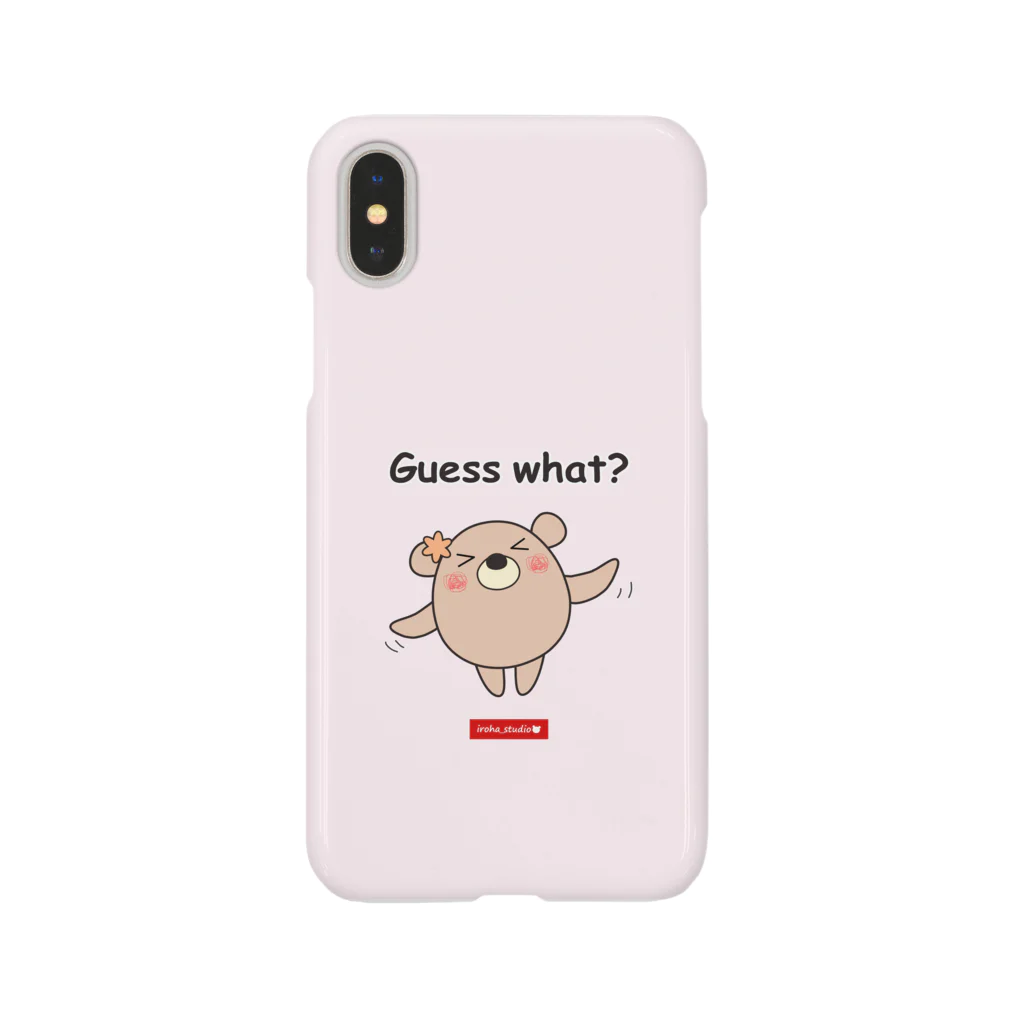 iroha_studioのくまのココ（Guess what?） Smartphone Case