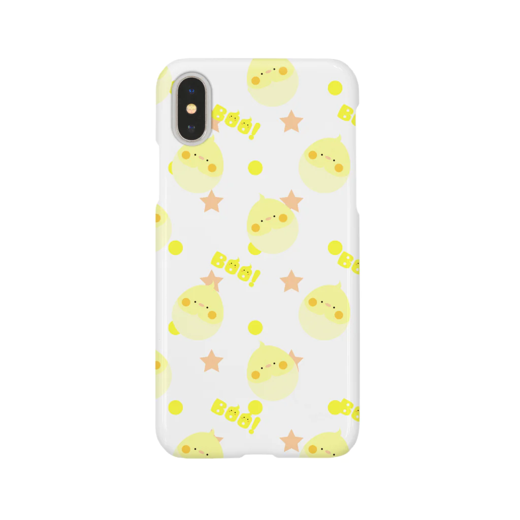 Boo!のまんまるいんこ　(PFルチノー) Smartphone Case