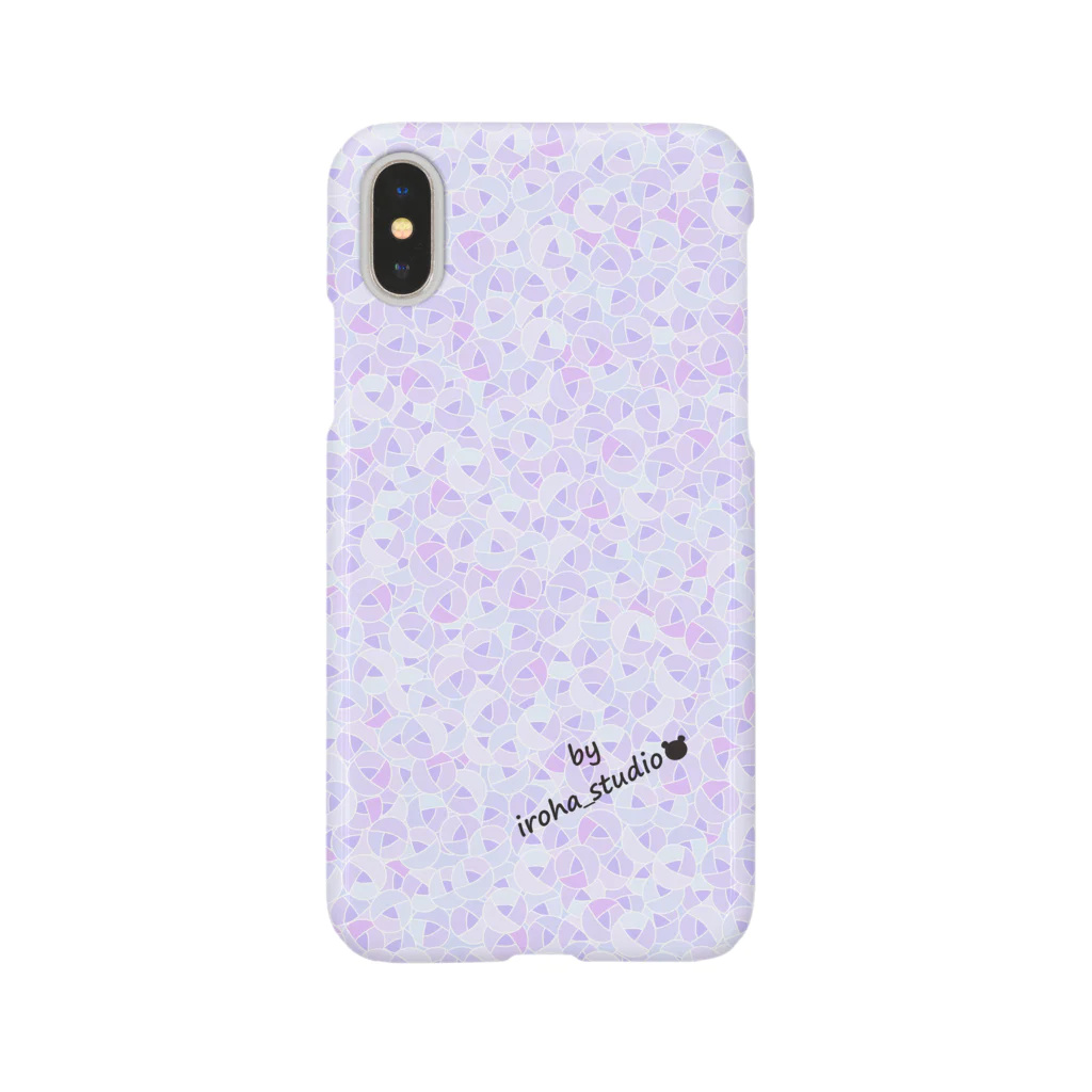 iroha_studioのRose pattern (Elegant) スマホケース