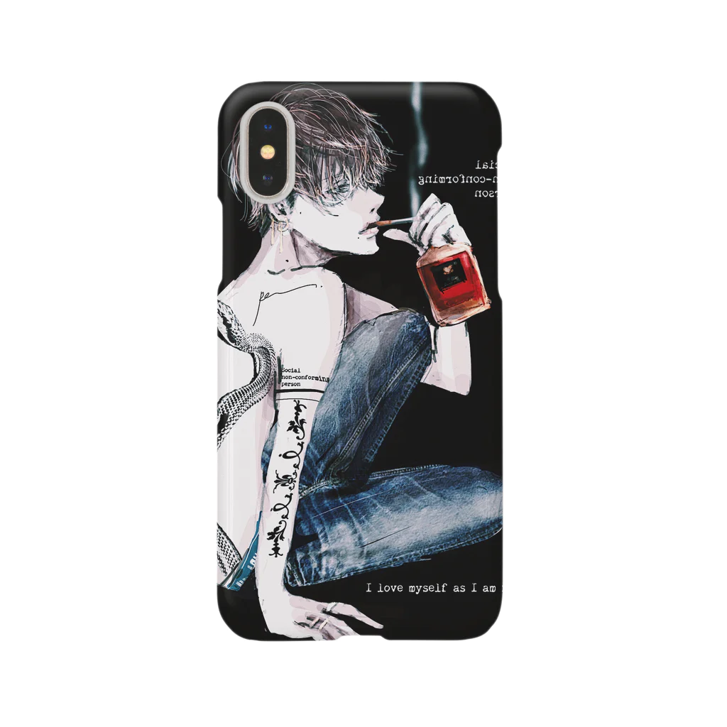 Ran.の社会不適合者;♂ Smartphone Case