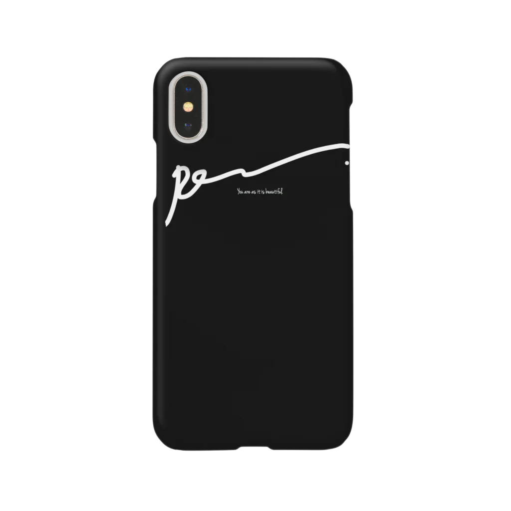 Ran.のBLACK Smartphone Case