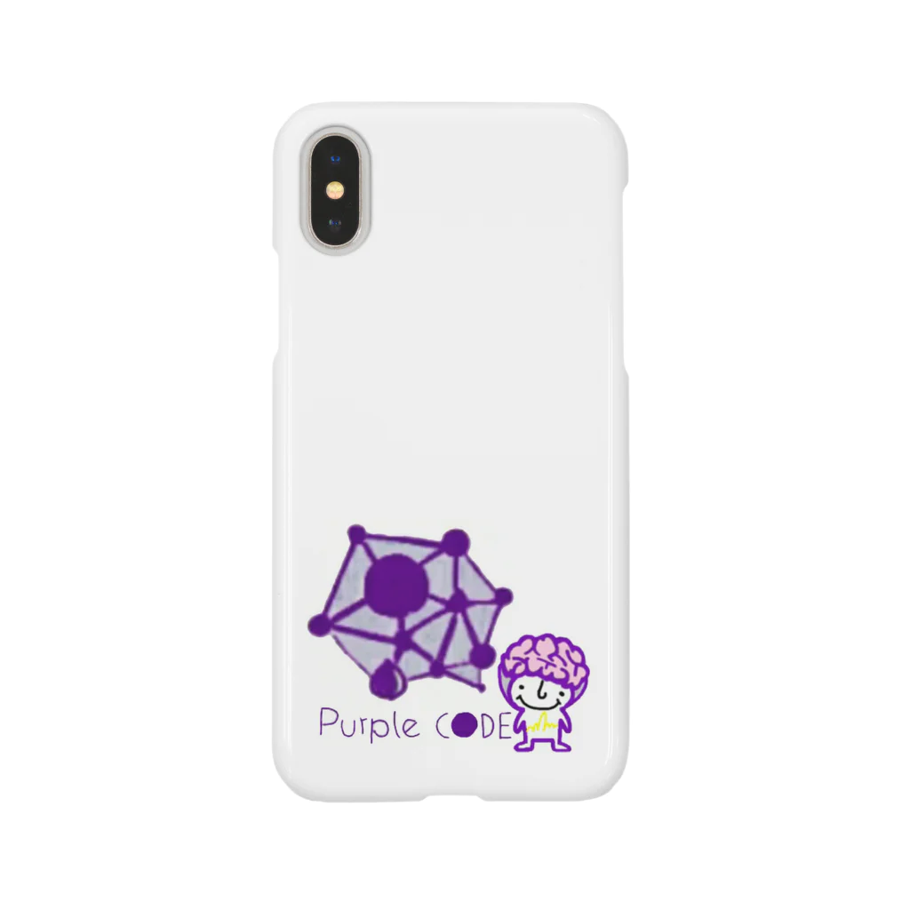 NPO法人 Purple Codeのむらさき　のうさま2　雑貨 スマホケース