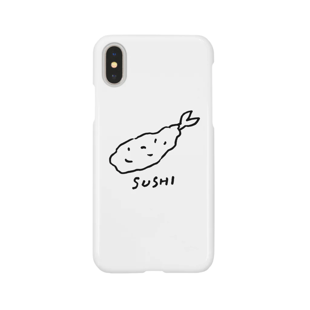 luck-mookのてんSUSHI スマホケース