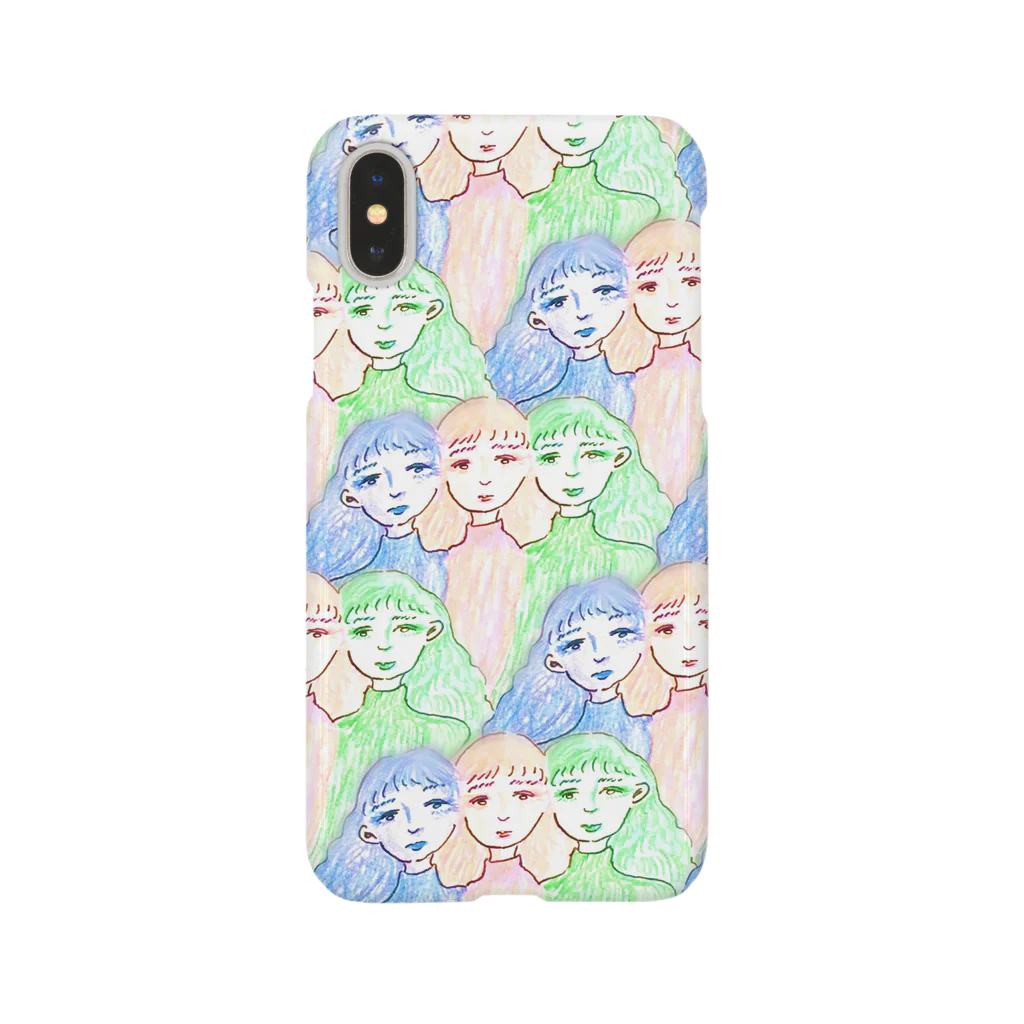 quceckeのgirls' talk Smartphone Case