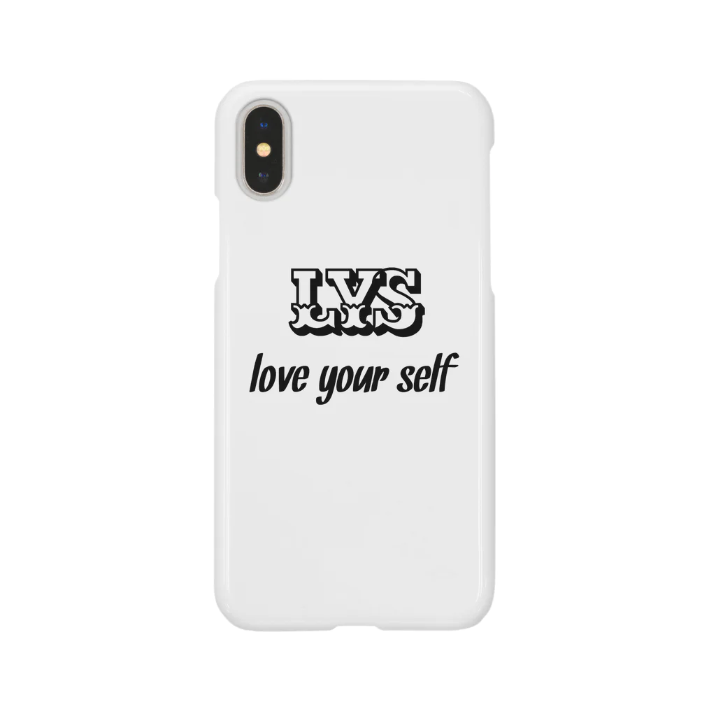 LOVE YOUR SELF のlys iPhone case. スマホケース