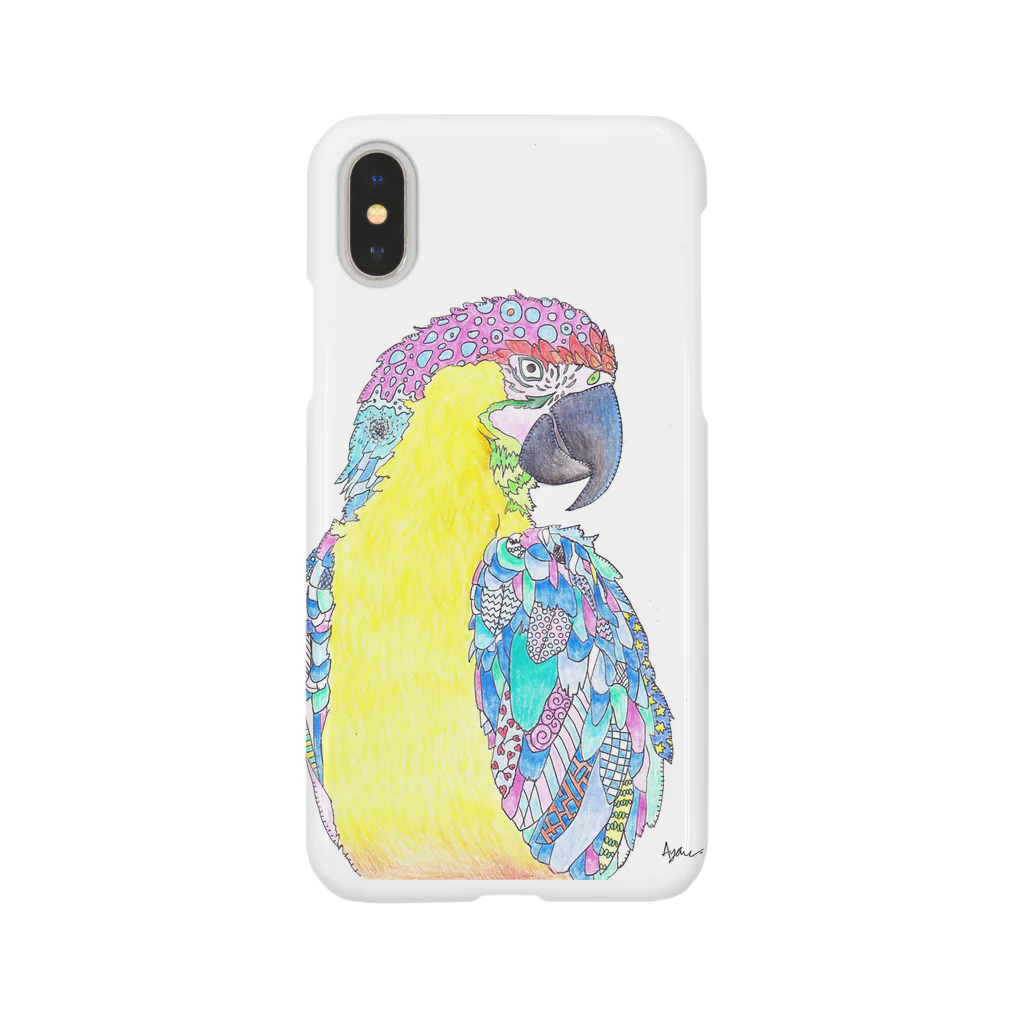 ayanekkoのanimals2 ~paRRot~ スマホケース