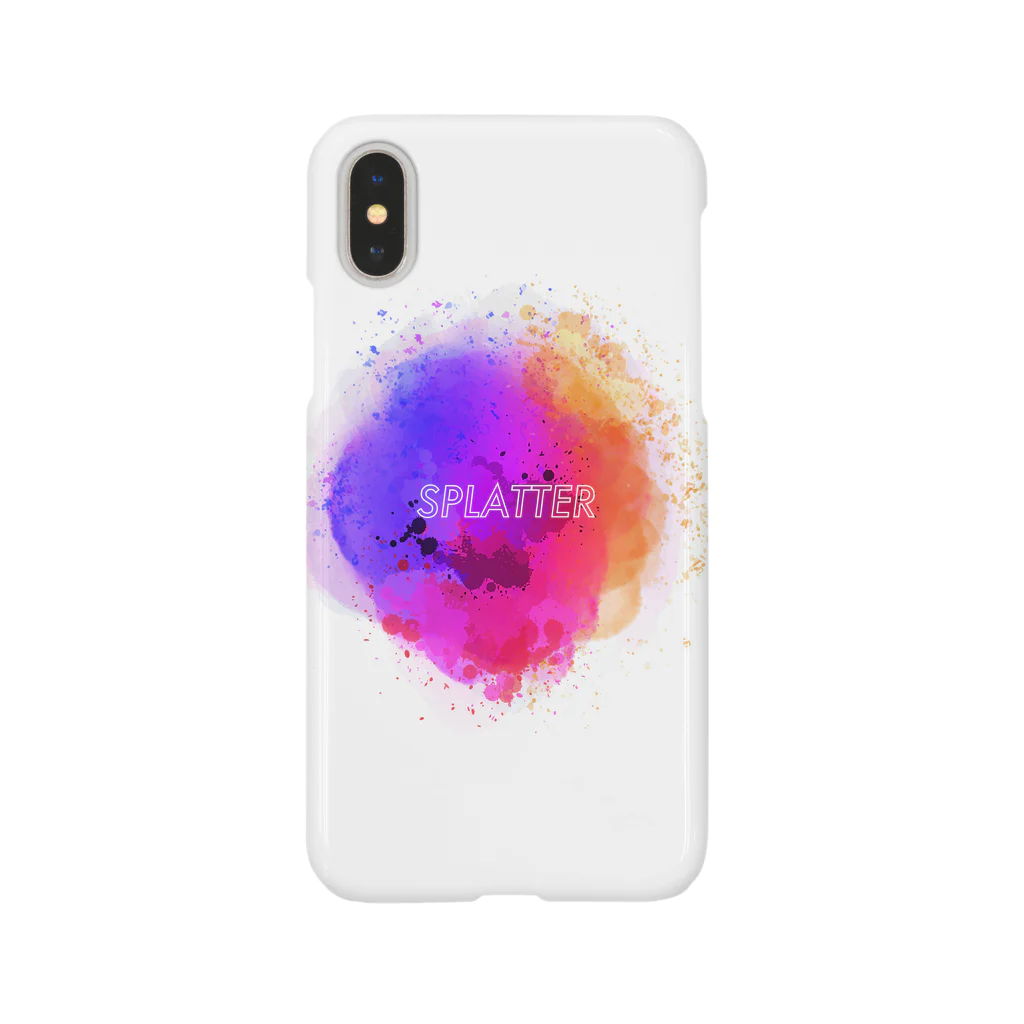 とりぷしんハウスのSPLATTER スマホケース