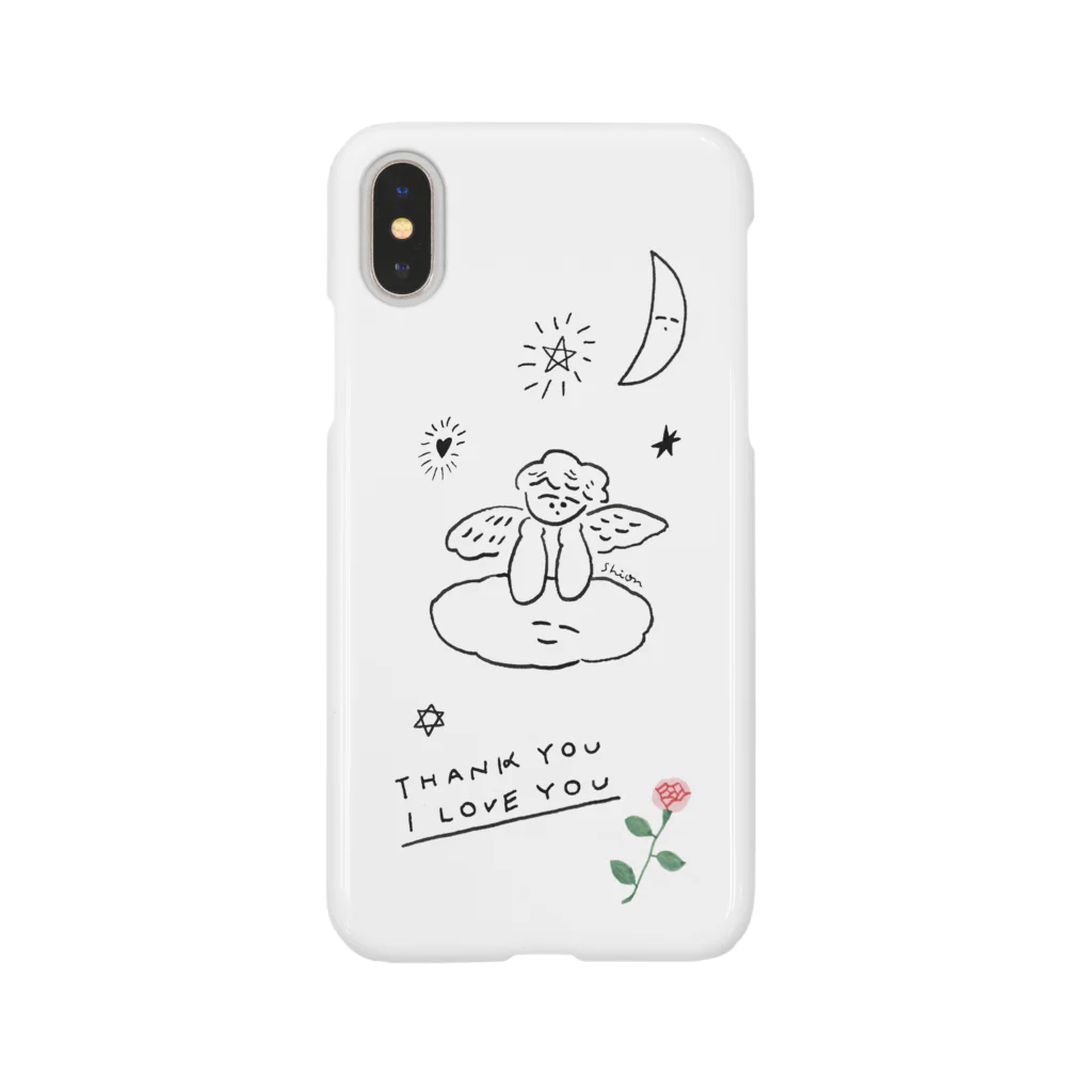 かわべしおん | イラストレーターの天使さんのおまじない Smartphone Case