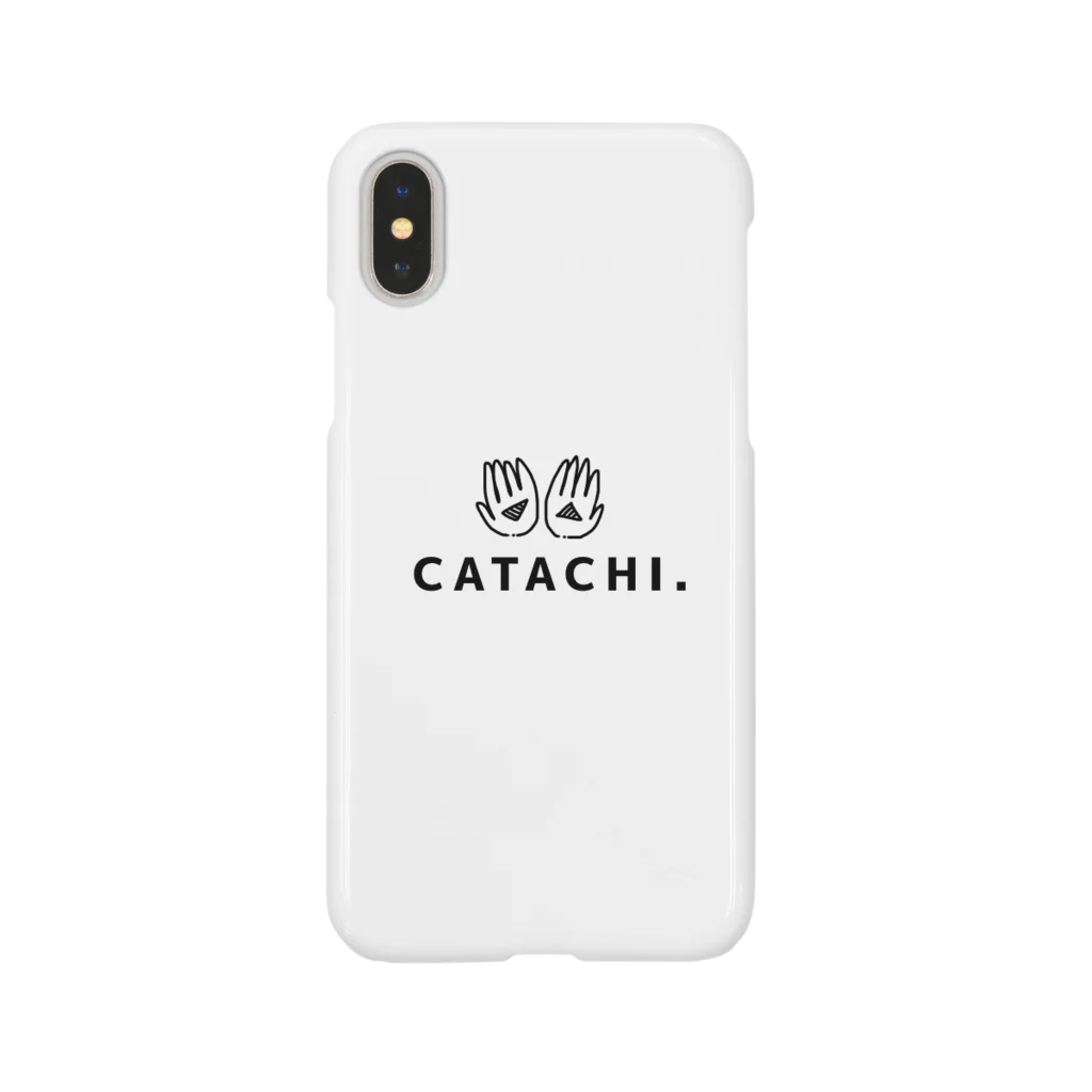 CATACHI.のCTC.ロゴおててスマホケース スマホケース