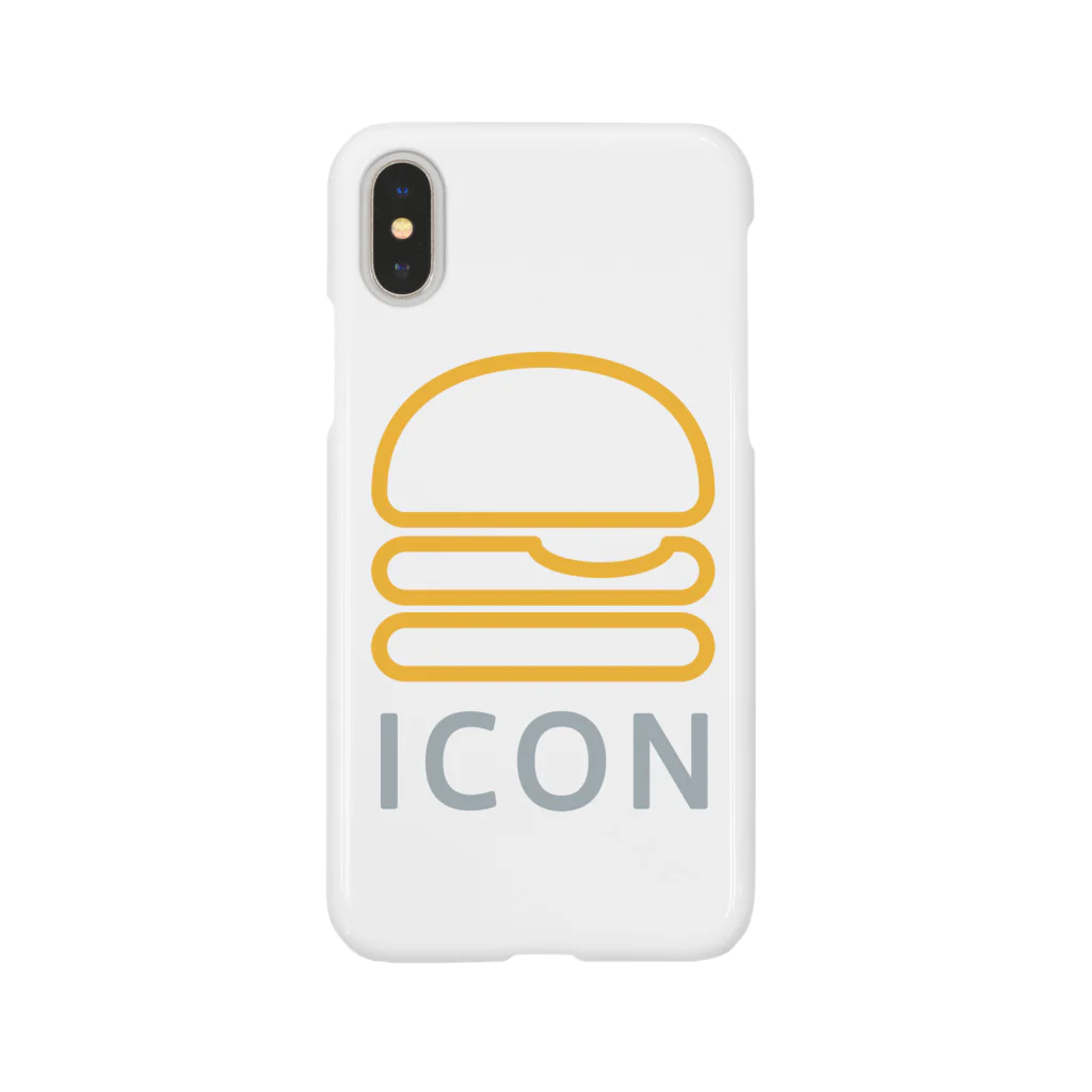 ICONのICONロゴ スマホケース