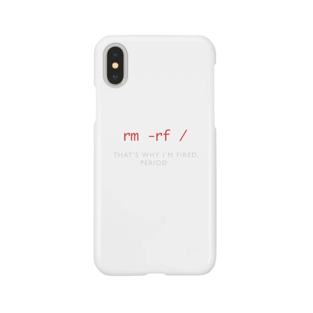 rm -rf / グッズ売り場のrm -rf / スマホケース