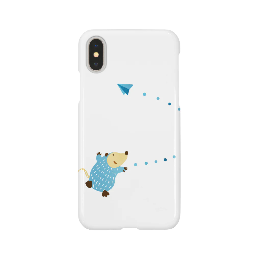  - Studio Opicon Store - の青ネズミの紙ヒコーキ Smartphone Case