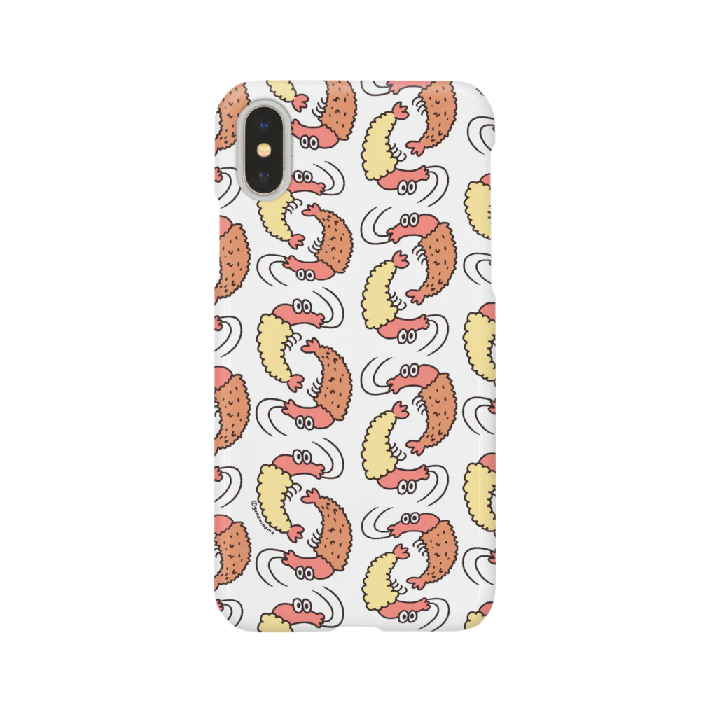 たぬきゅんショップのエビ天エビフライ Smartphone Case