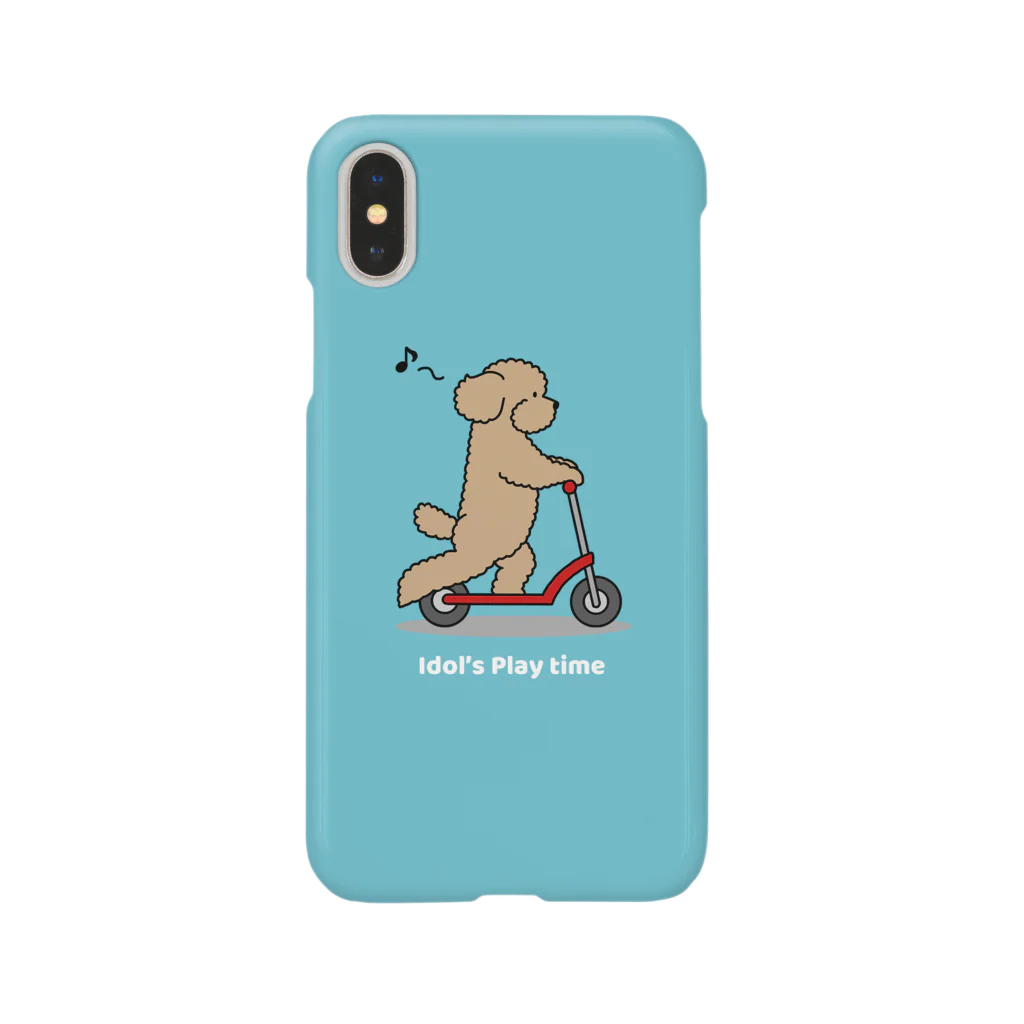 efrinmanのトイプー 1 アプリコット系（ブルー） Smartphone Case