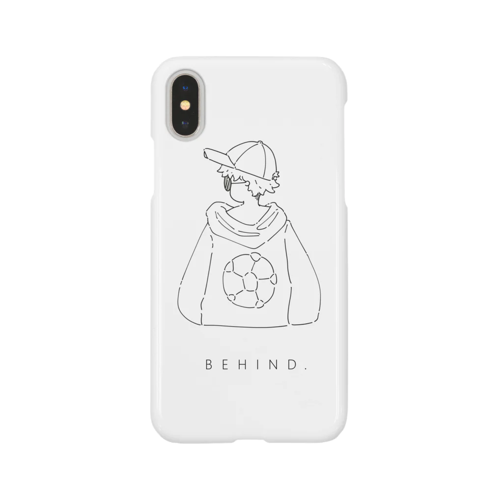 me＿ illustrationのサッカー Smartphone Case