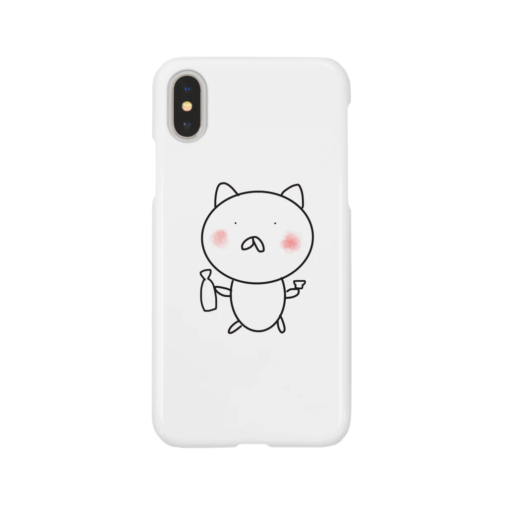 Lemon0701ののんべえにゃんこ スマホケース