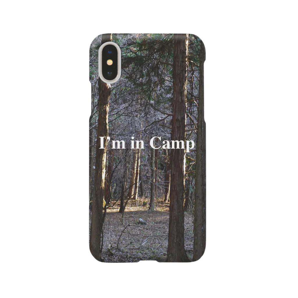 PAUL ARTのI'm in Campシリーズ Smartphone Case