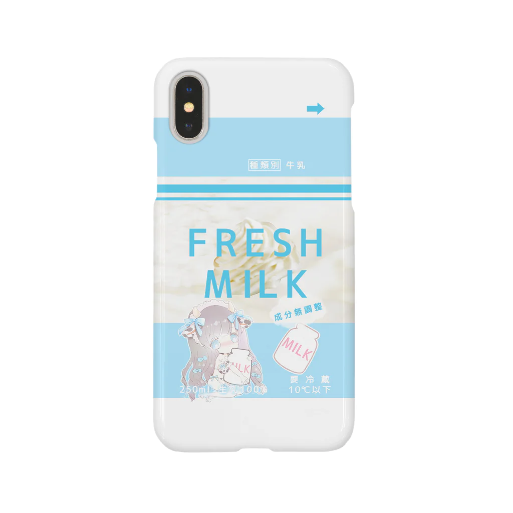 椎名めろん[melomelon]のFRESH MILK スマホケース