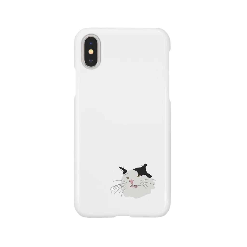 クロネコちゃん。のハチワレタロウ Smartphone Case