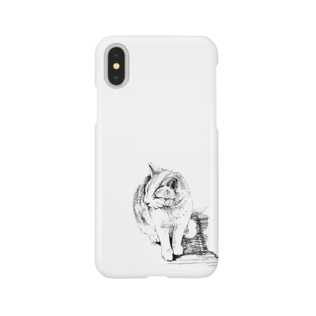 SAWAHATAnoSUZURIの江ノ島ネコケース Smartphone Case