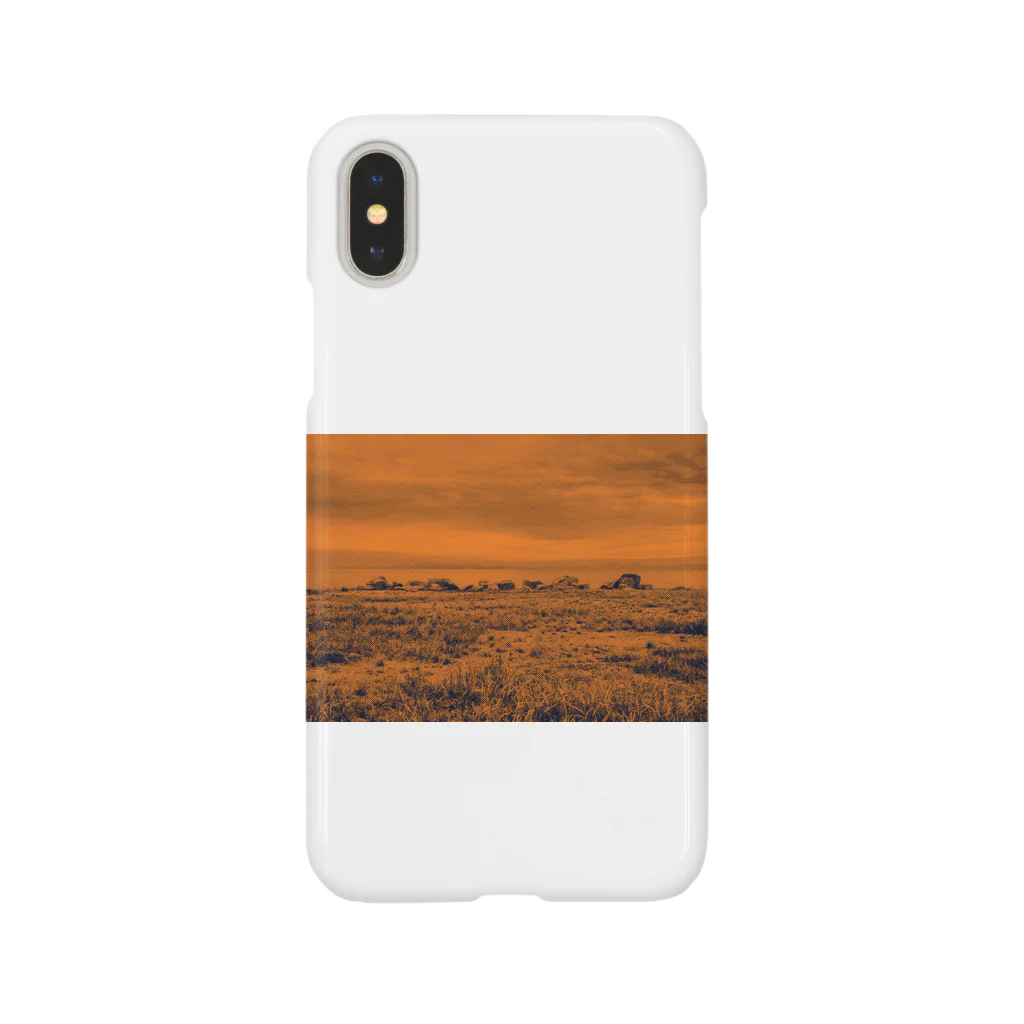 FahrenheitのRock orange Smartphone Case