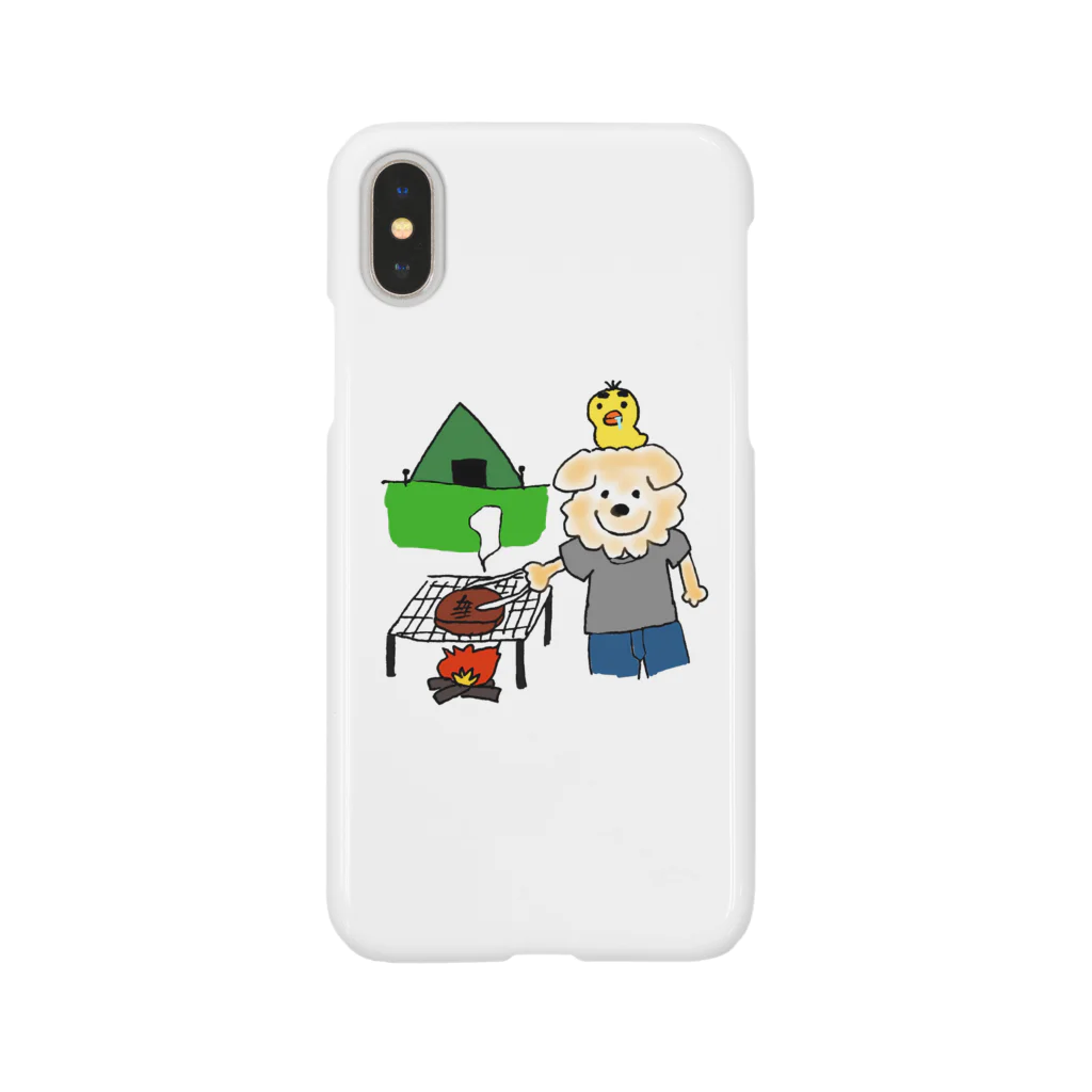 A.K FACTORYのはるやんとぴよまるのBBQ Smartphone Case