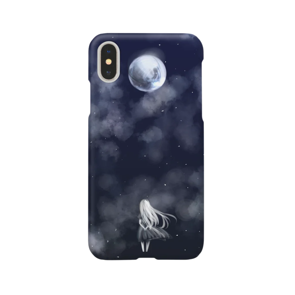 Ariroaの夜空と少女 Smartphone Case