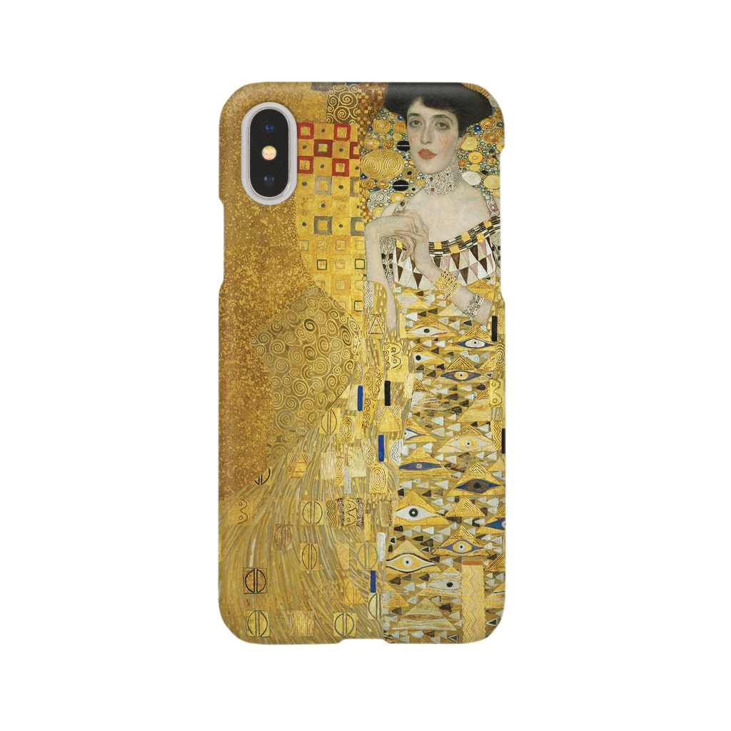 Art Baseのグスタフ・クリムト / 1907 /Portrait of Adele Bloch-Bauer I / Gustav Klimt Smartphone Case